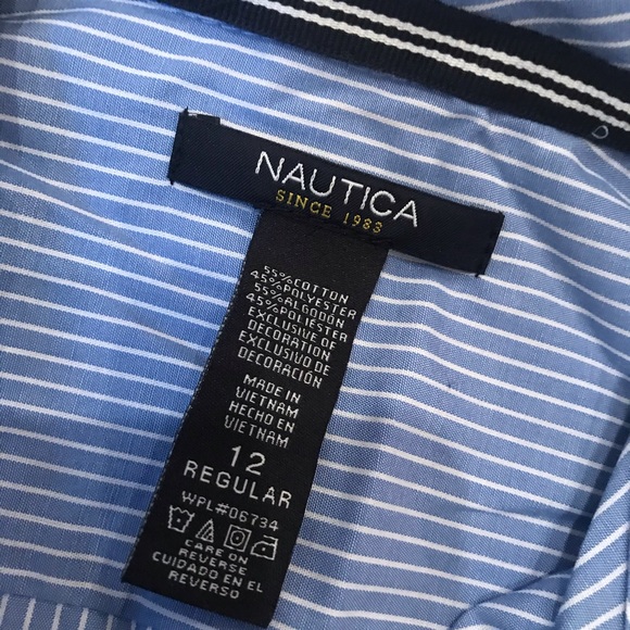 Nautica boys button down shirt - Picture 3 of 3